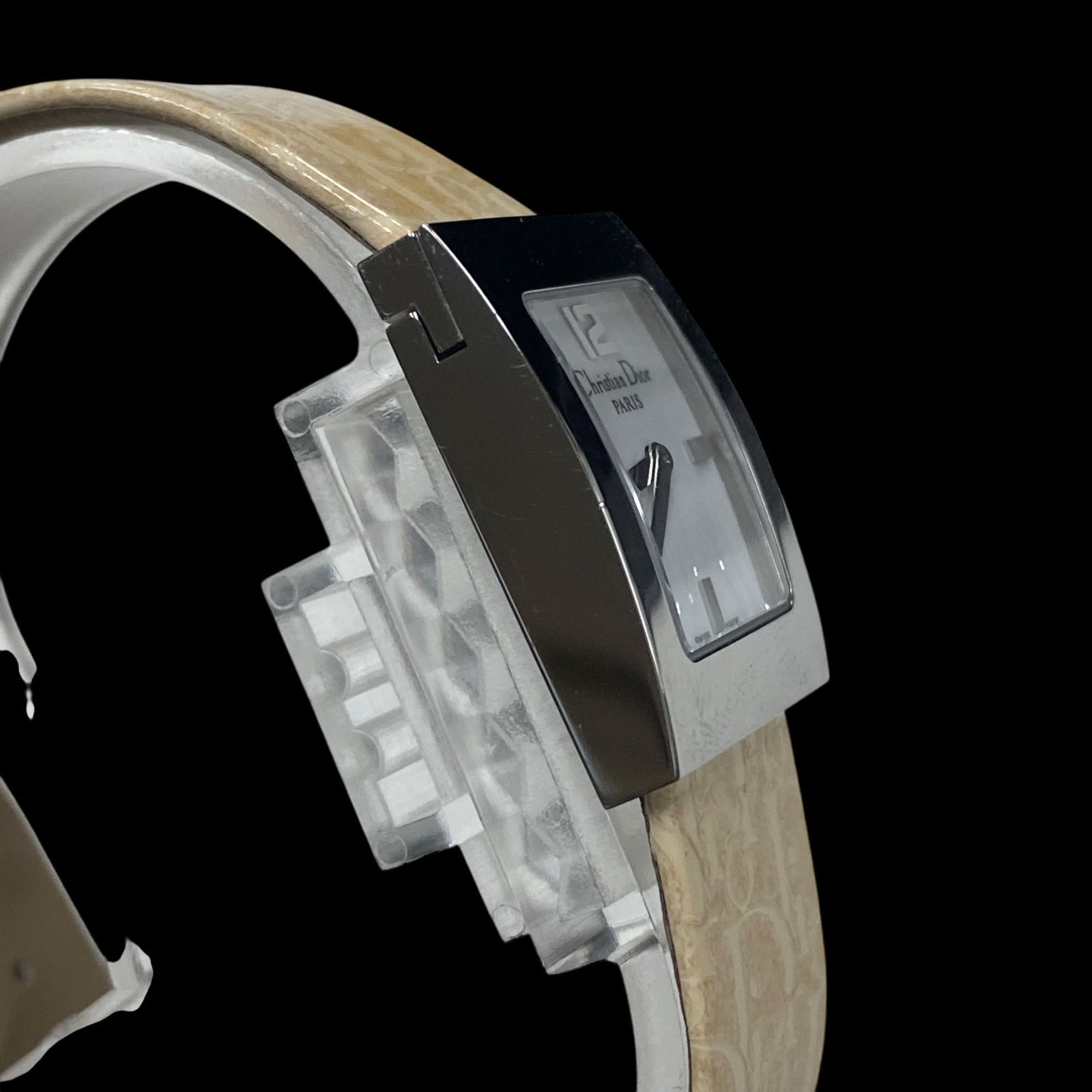 稼働 良品 Christian Dior クリスチャンディオール 腕時計 D78-109