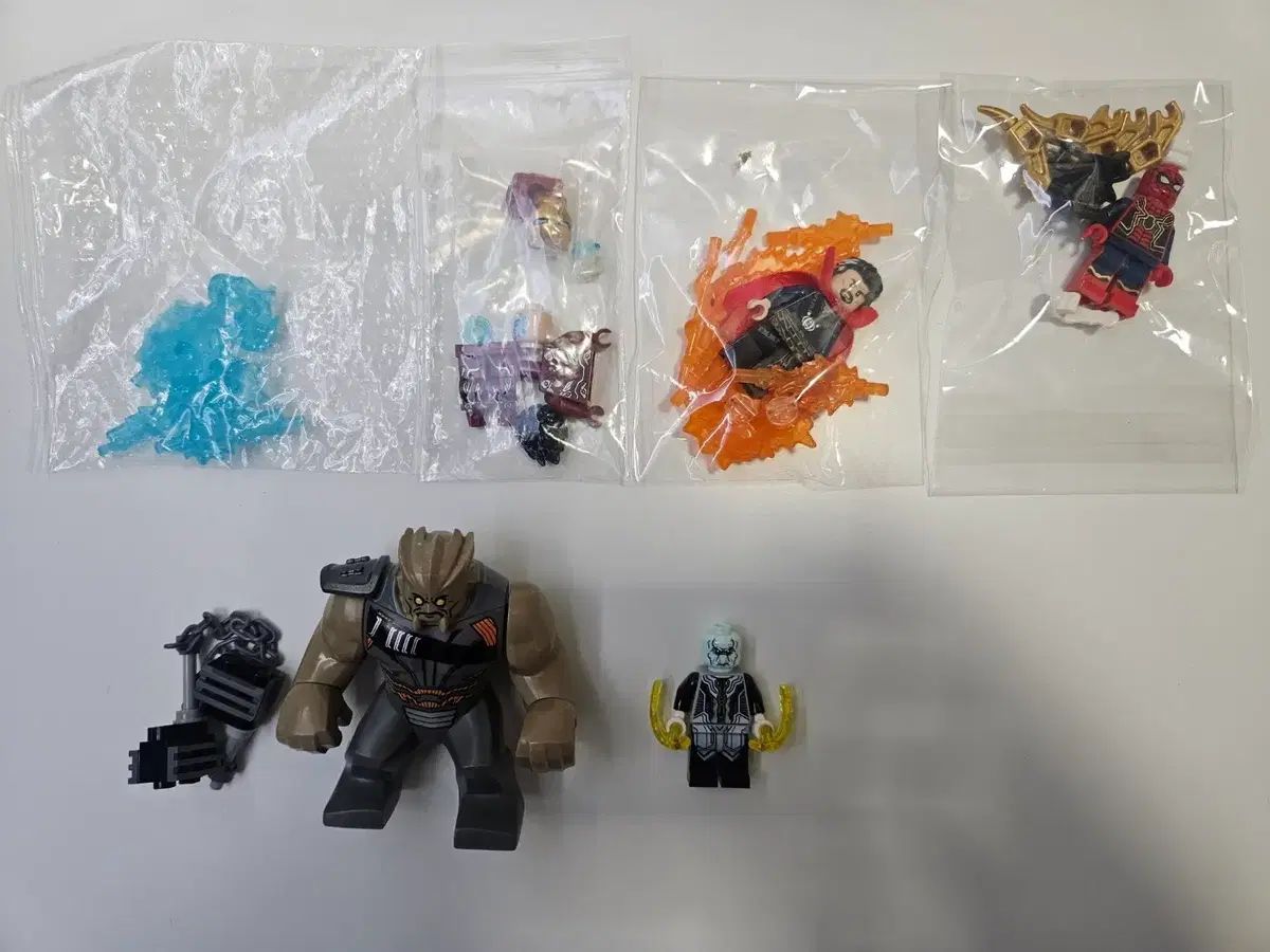 LEGOブロック SUPERヒーロー MARVEL 76108 サンクタム ミニフィギュア まとめ