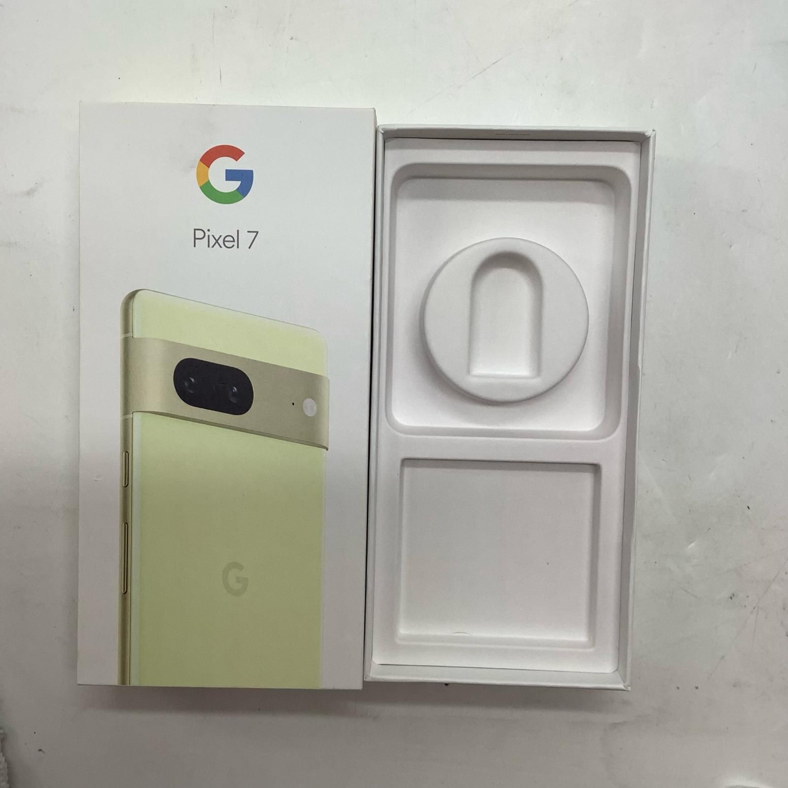 Google Pixel 7 128GB レモングラス au G03Z5 白ロム 動作確認済【全額