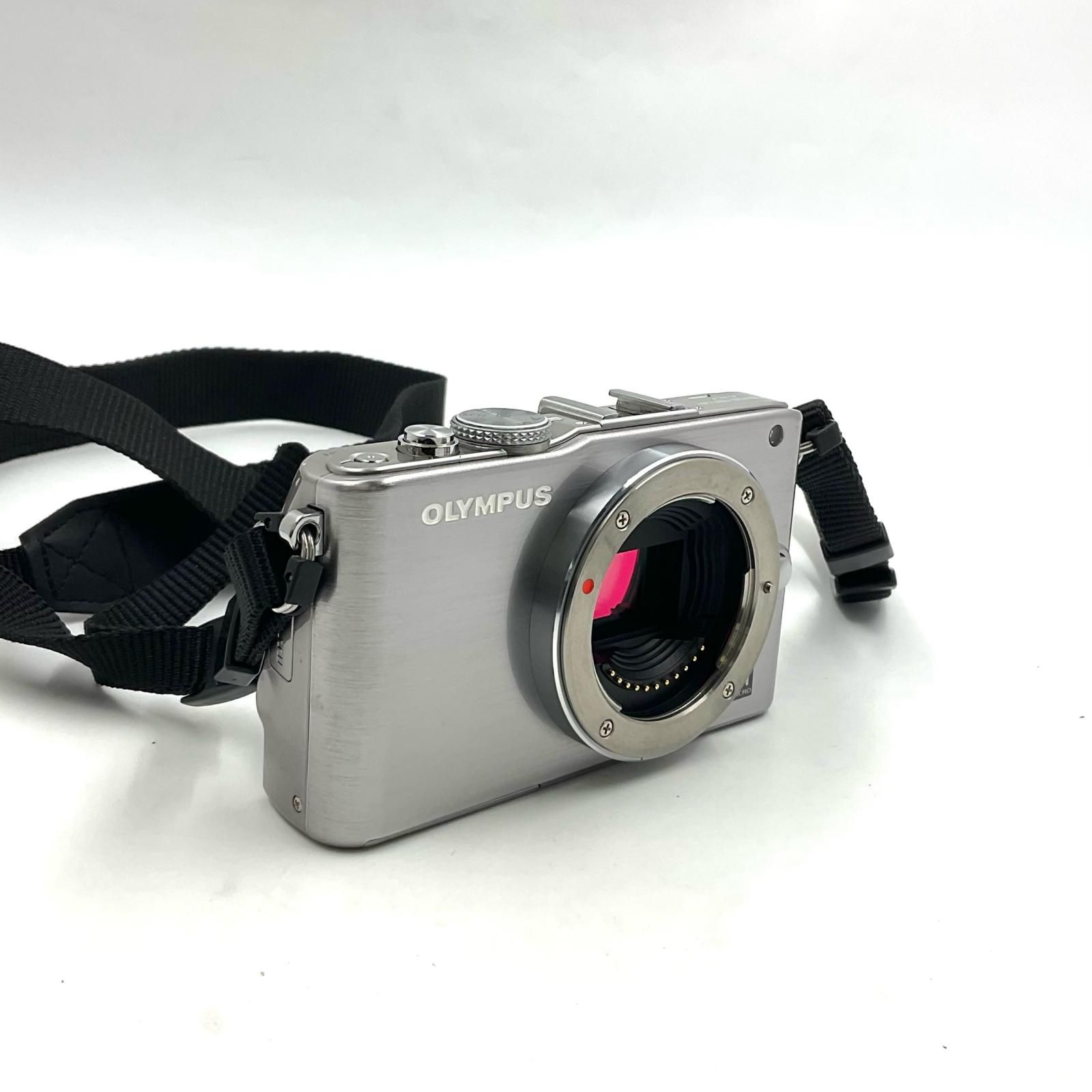 全額返金保証】【最速発送】OLYMPUS デジタル一眼 OLYMPUS PEN Lite E