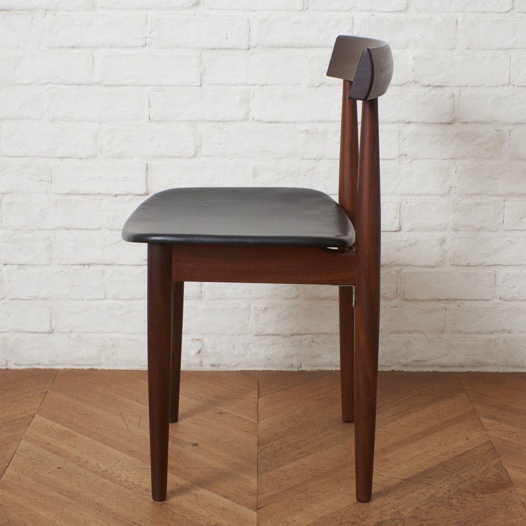 デンマーク Frem Rojle ダイニングチェア チーク Hans Olsen 北欧