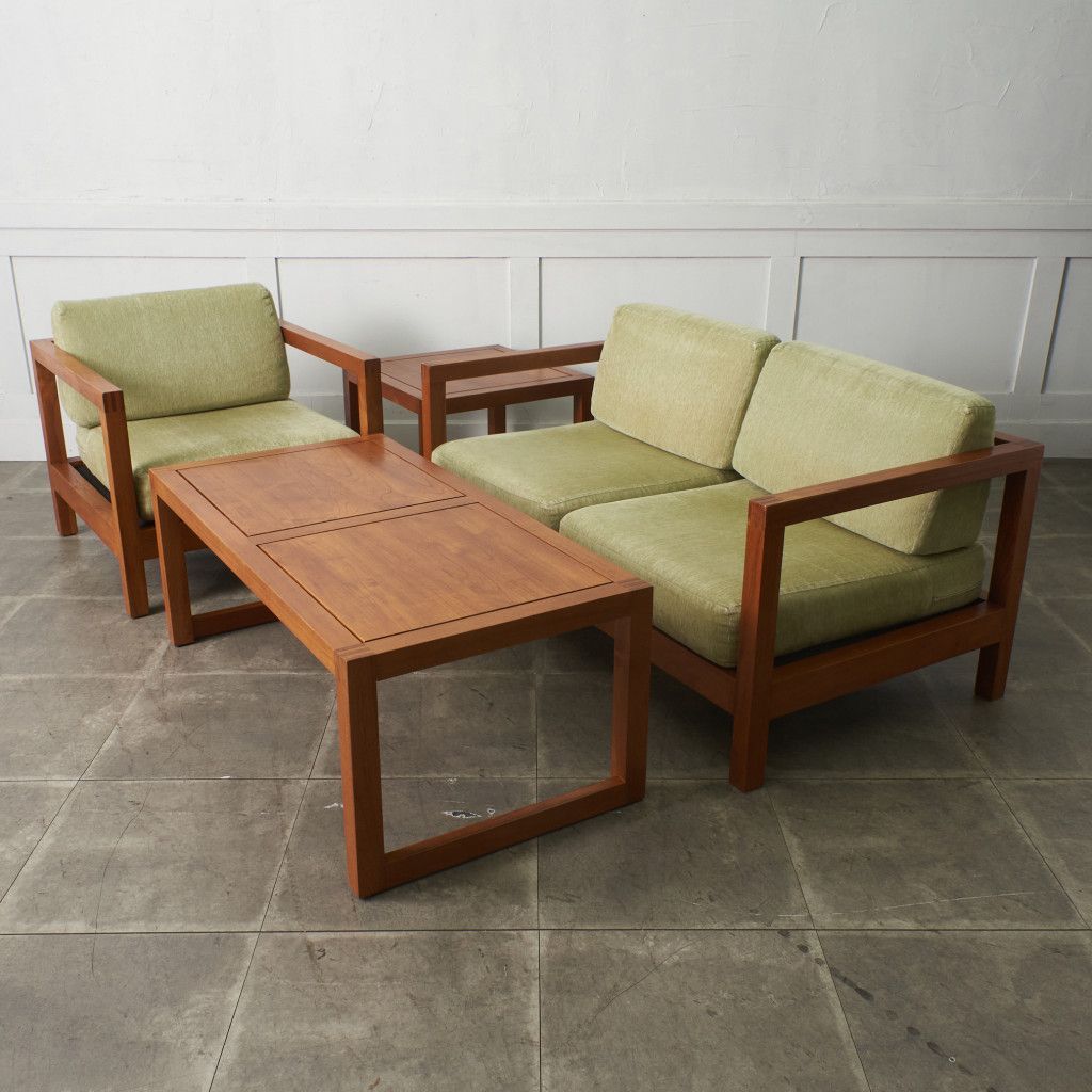 スキャンティーク SCANTEAK チーク 無垢材 1人掛け ソファ アーム