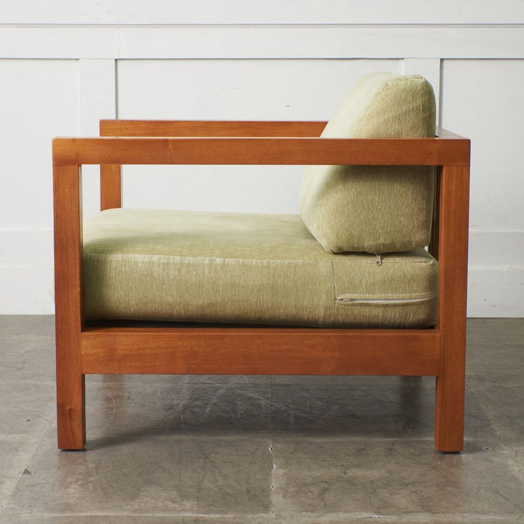 スキャンティーク SCANTEAK チーク 無垢材 1人掛け ソファ アーム