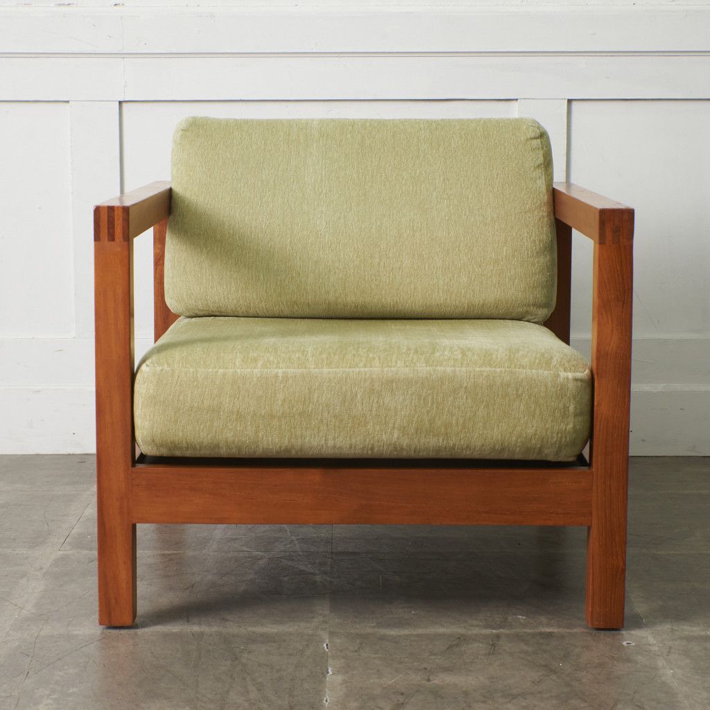 スキャンティーク SCANTEAK チーク 無垢材 1人掛け ソファ アーム