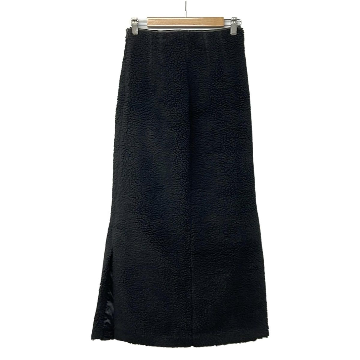 THIRD MAGAZINE サードマガジン　キルティングスカート　黒 THIRD MAGAZINE サードマガジン チョコバーキルティングスカート