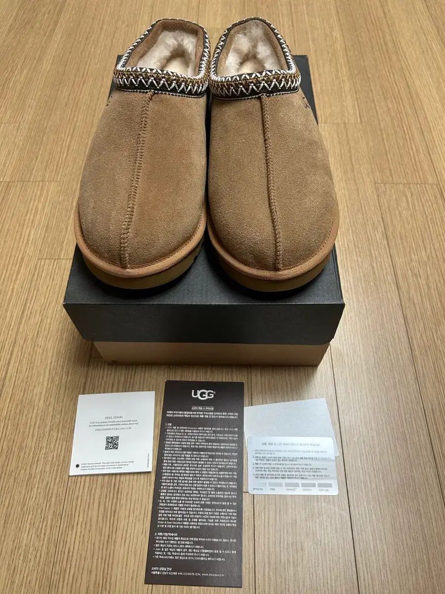 UGG アグ タスマン スリッパ チェスナット US 10 新品 - メルカリ