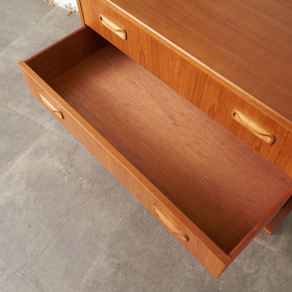 G-PLAN Fresco ヴィンテージ チェスト チーク 3段 英国 ジープラン