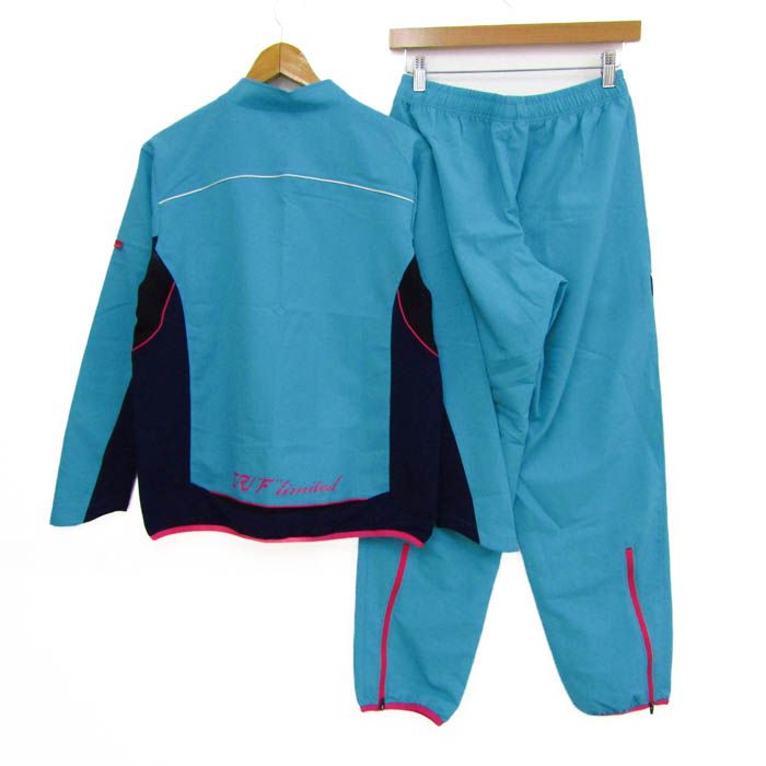 アシックス セットアップ 上下セット 長袖 ジャージ パンツ スポーツ