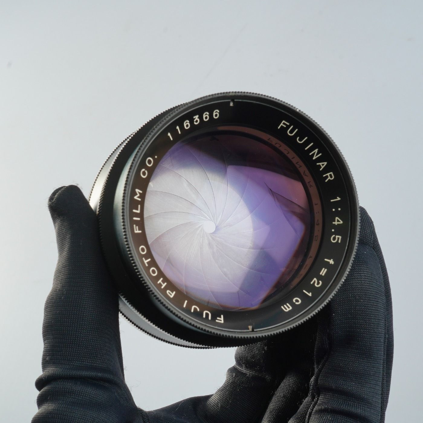 FUJINAR（フジナー） 180mm f/4.5」レンズ美品 FUJIFILM 富士フィルム FUJI FUJINAR 21日分cm 180mm F/4.5 単焦点