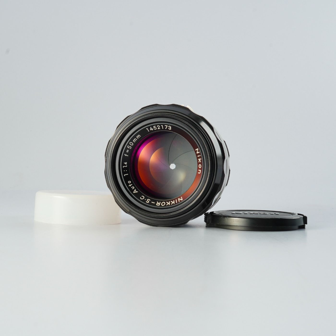 【完動美品】NIKKOR S.C Auto 50mm f/1.4 非Ai 単焦点 NIKKOR ニコン NIKKOR-S.C Auto 50mm F1.4 非Ai : カメラのギンエイ
