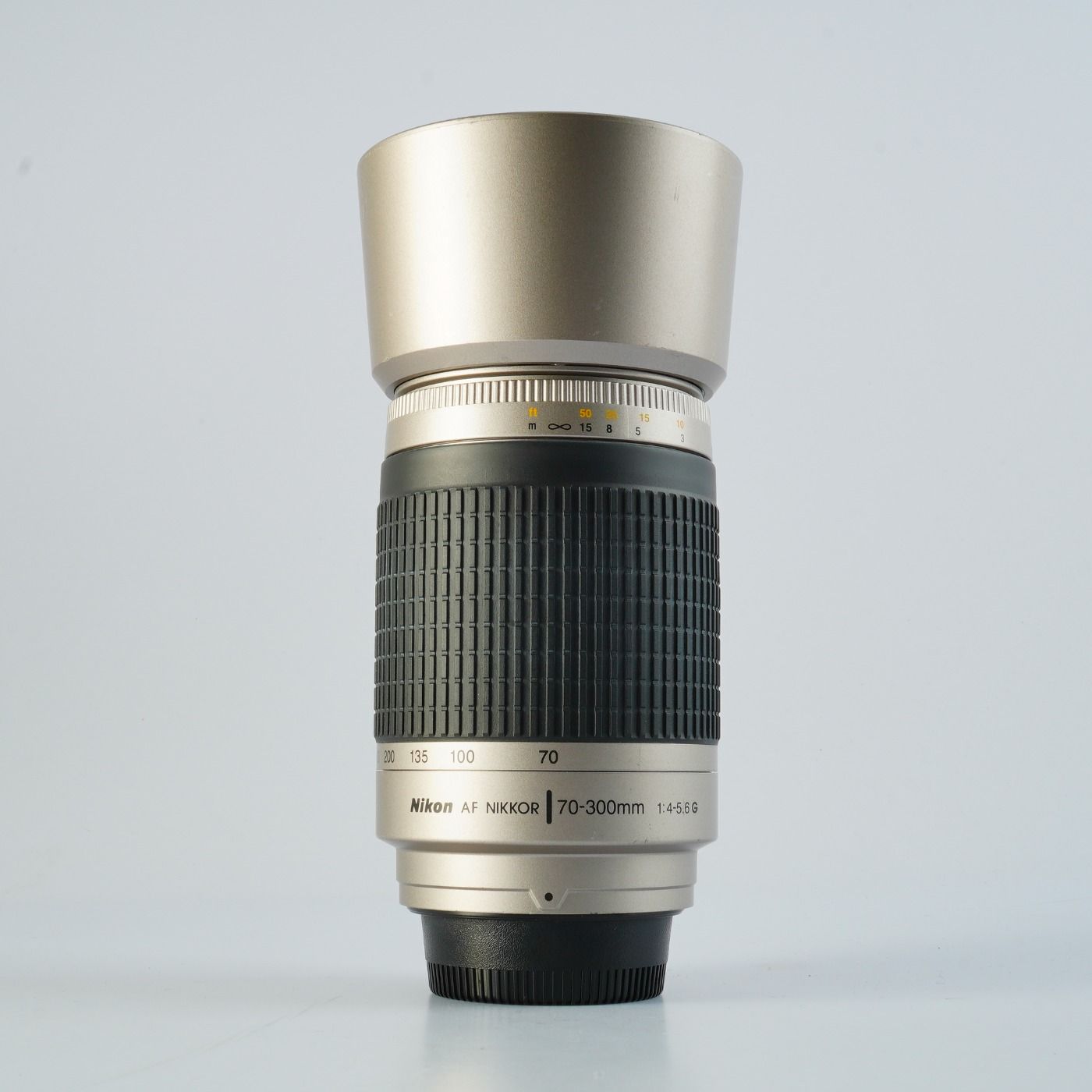 Nikon ニコン AF NIKKOR 70-300mm F/4-5.6 G Silver ズームレンズ