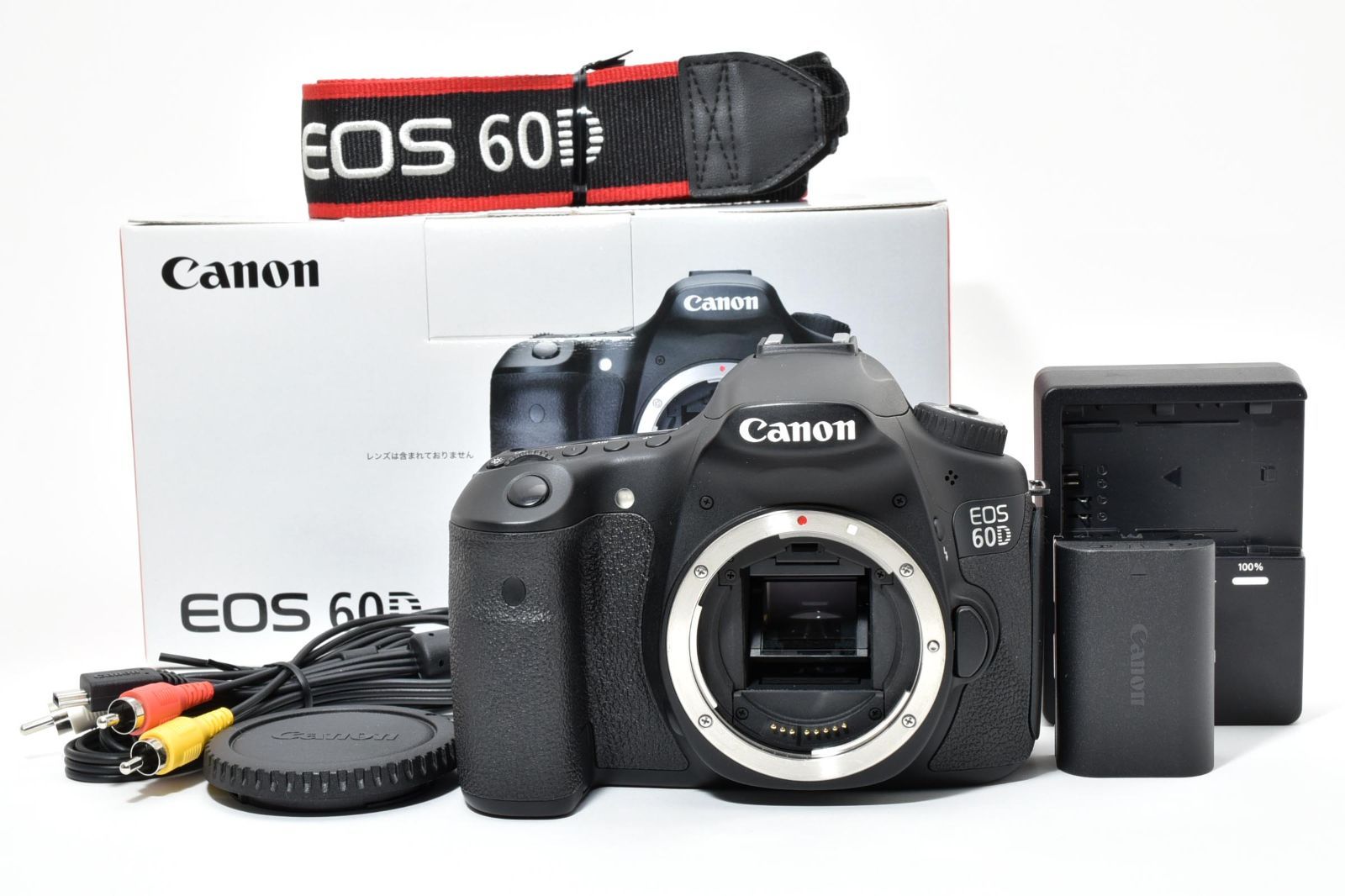 シャッター数6429回 Canon キャノン EOS 60D 元箱 /2622 動作OK 返金