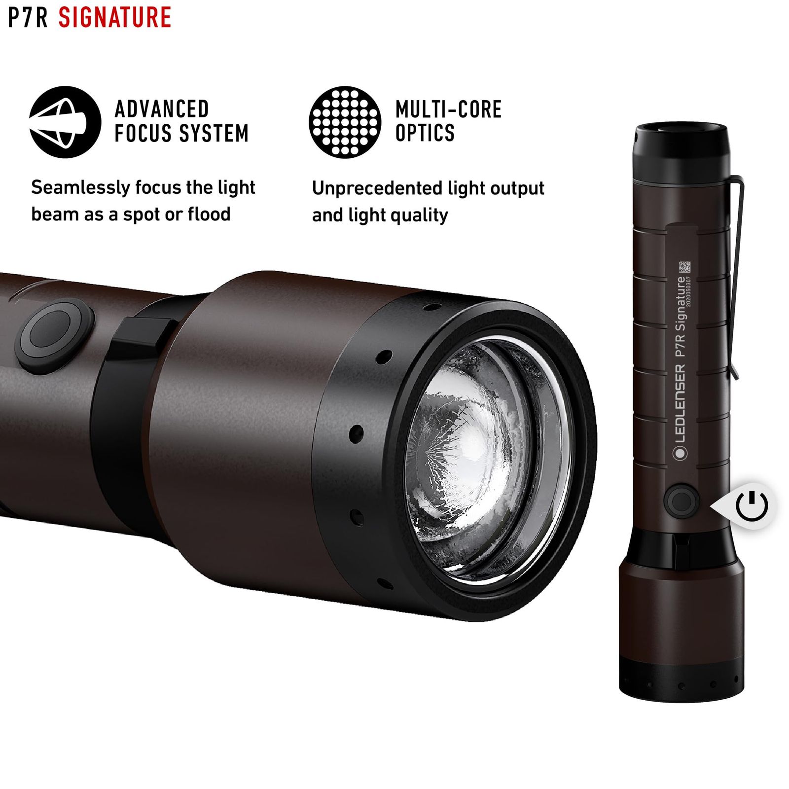 Ledlenser(レッドレンザー) P7R Signature LEDフラッシュライト USB