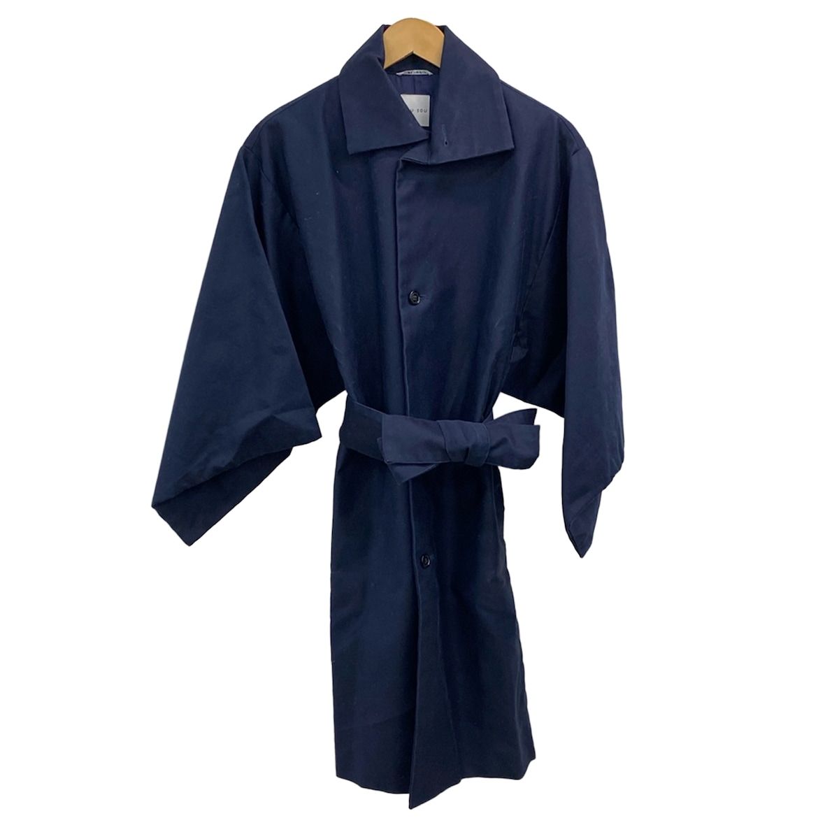 SOU・SOU(ソウソウ) コート サイズF メンズ美品 - ネイビー 七分袖/春