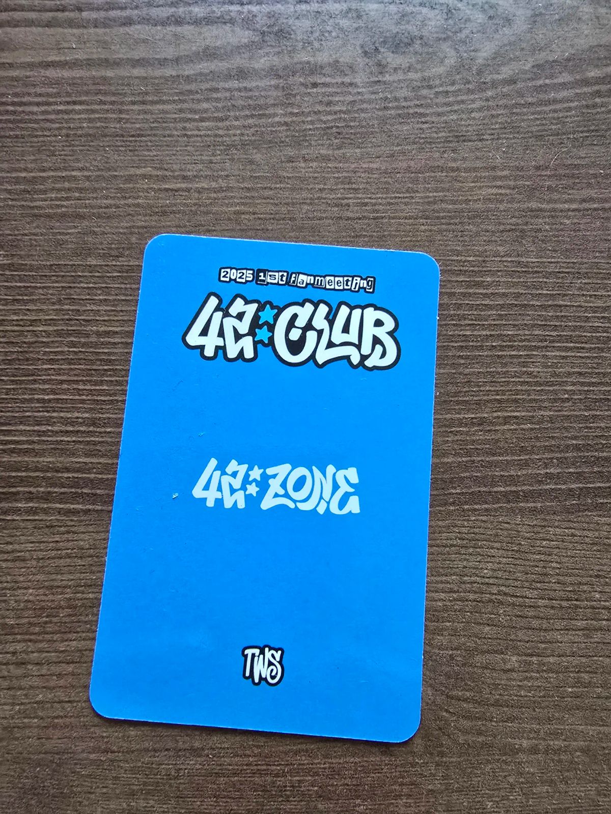 TWS ヨンジェ 2025 TWS 1ST FANMEETING 42:CLUB IN SEOUL 42:ZONE