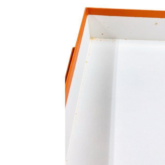 エルメス 箱 バッグ用 38.5×34×18cm オレンジ 空箱 化粧箱 空き箱