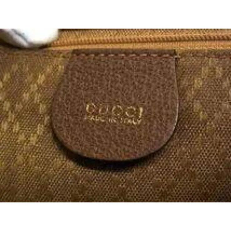 GUCCI グッチ バンブー スエード×レザー リュックサック バックパック