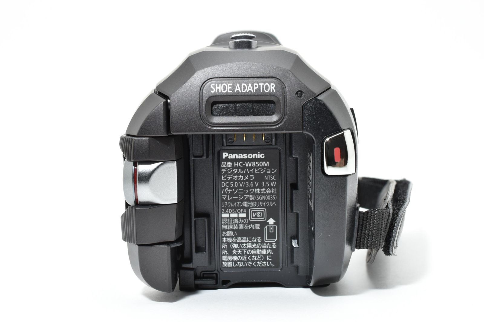 Panasonic パナソニック HC-W850M ブラック /2626 動作OK 返金保証