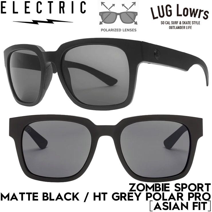 ELECTRIC エレクトリック ZOMBIE SPORT - MATTE BLACK / HT GREY POLAR