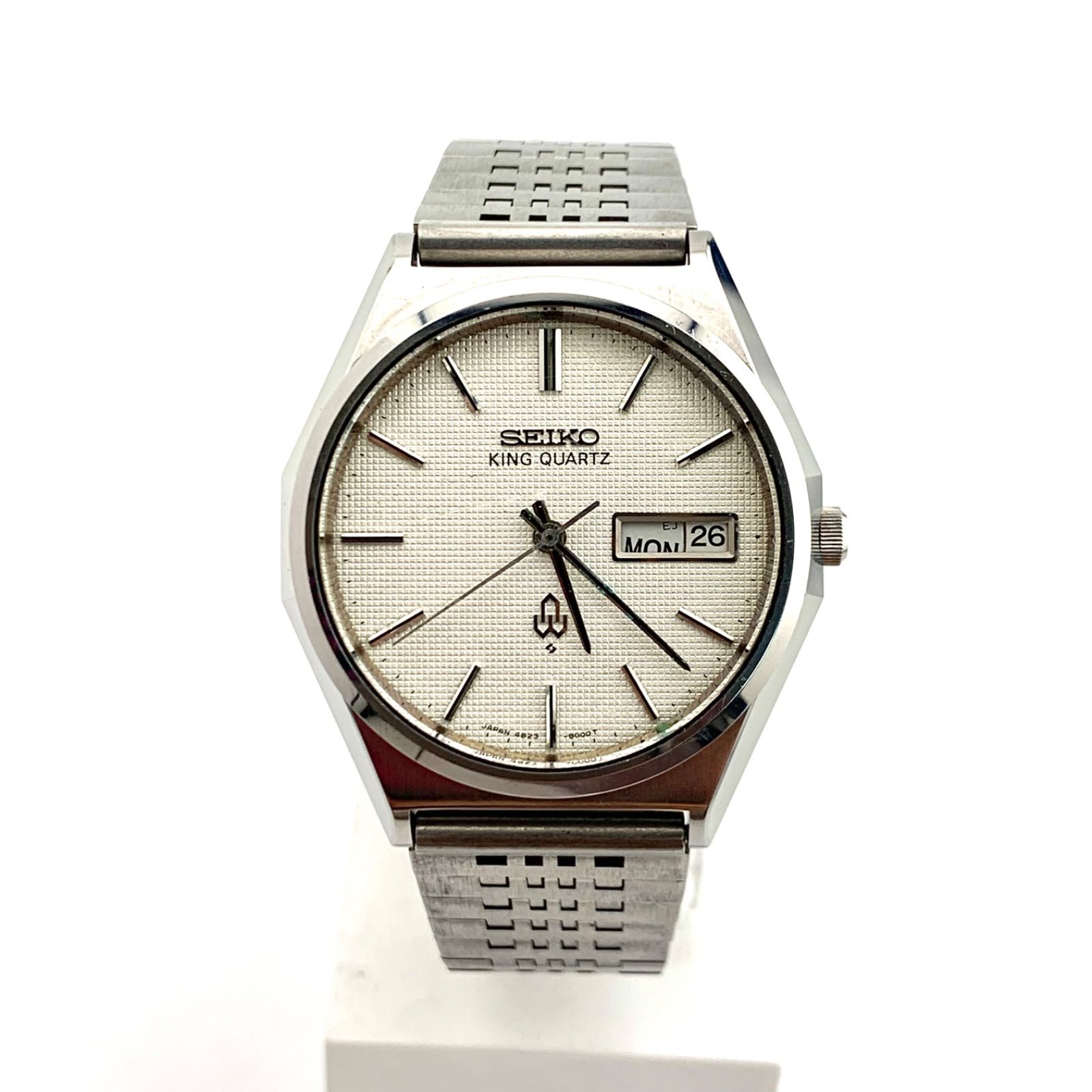 81年製】 SEIKO キングクォーツ デイデイト メンズ 腕時計 ゴールド 81 