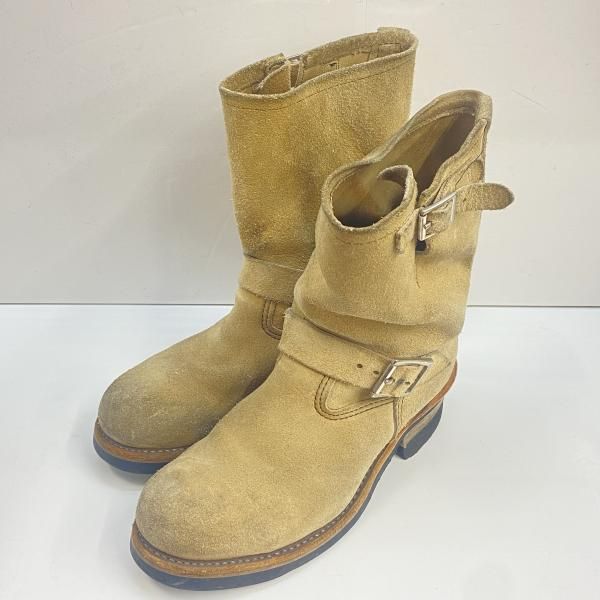 中古】RED WING 07年製 8268 スエードエンジニアブーツ サイズ8D