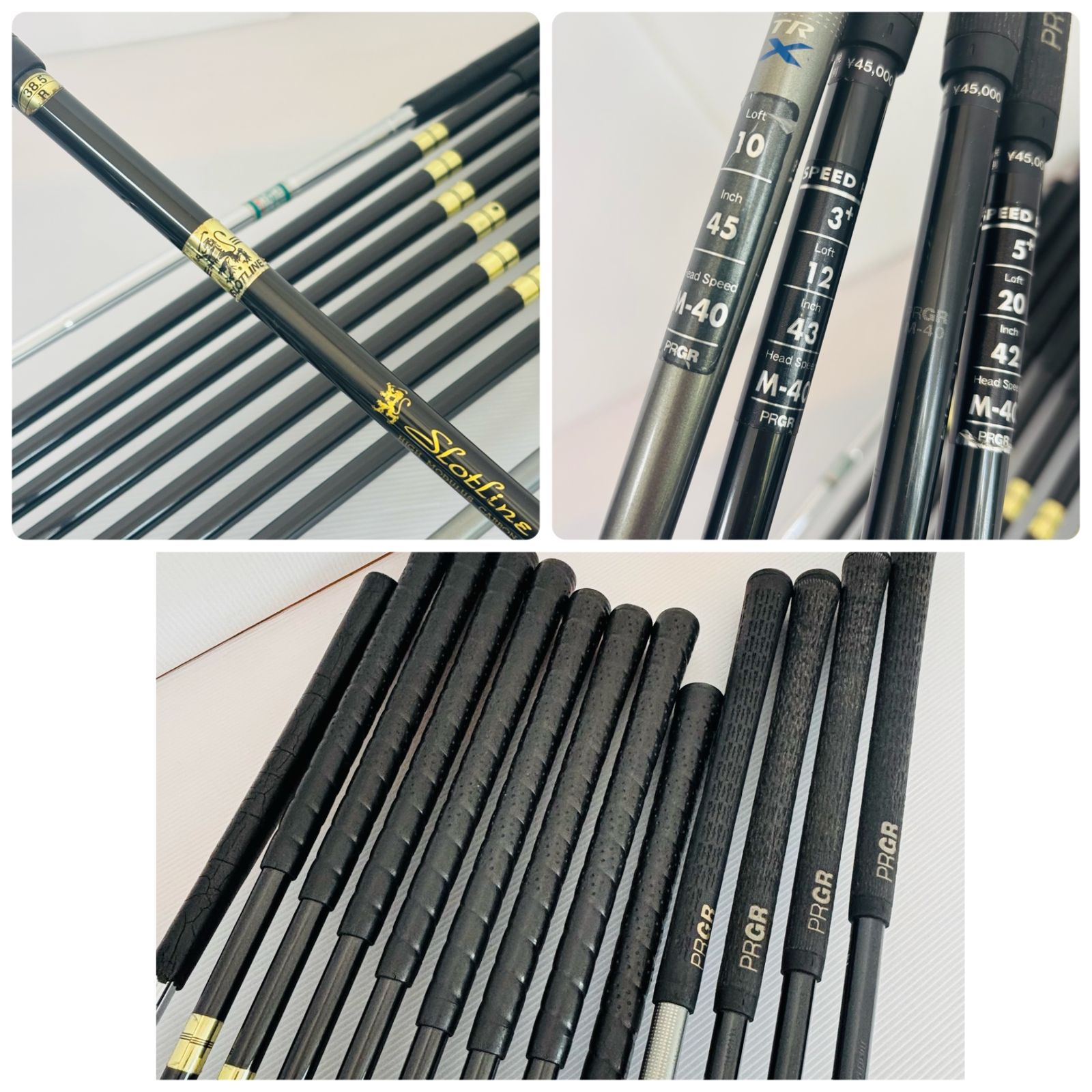 豪華 13本 PRGR プロギア MIZUNO ミズノ メンズ ゴルフ クラブ セット