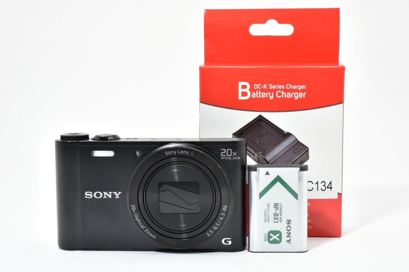 SONY ソニー Cyber-Shot DSC-WX300 ブラック /2629 動作OK 返金保証