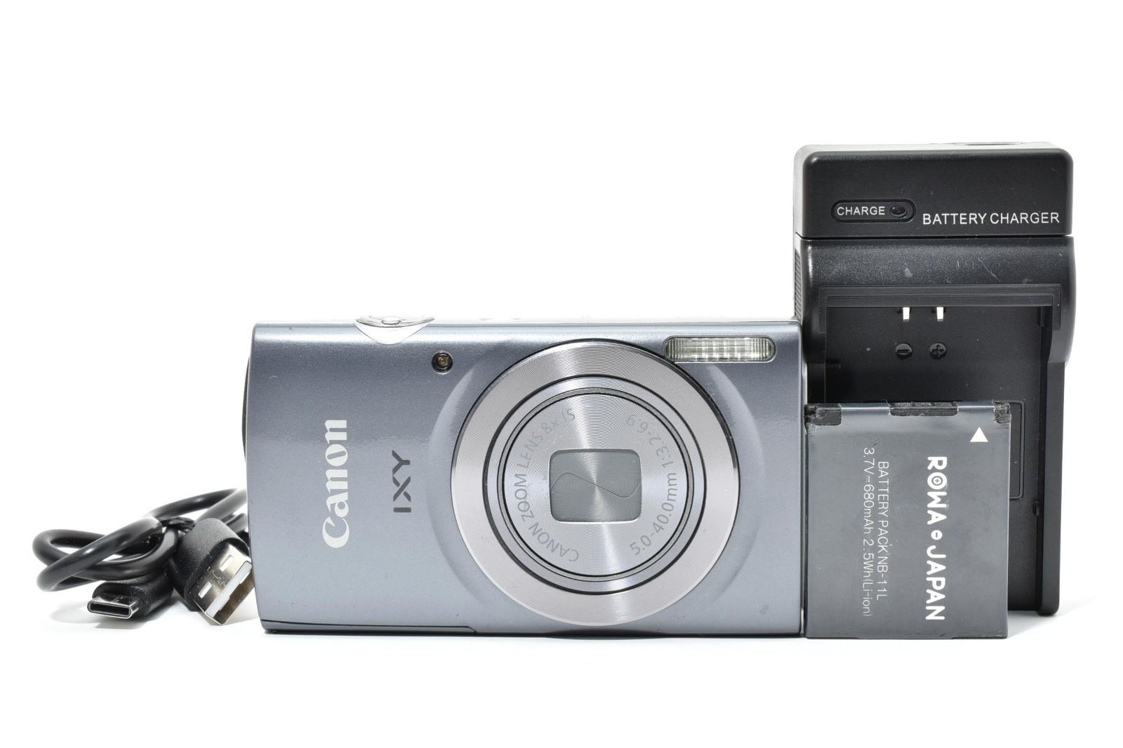Canon キャノン IXY160 シルバー 動作OK 返金保証 /2630 - メルカリ