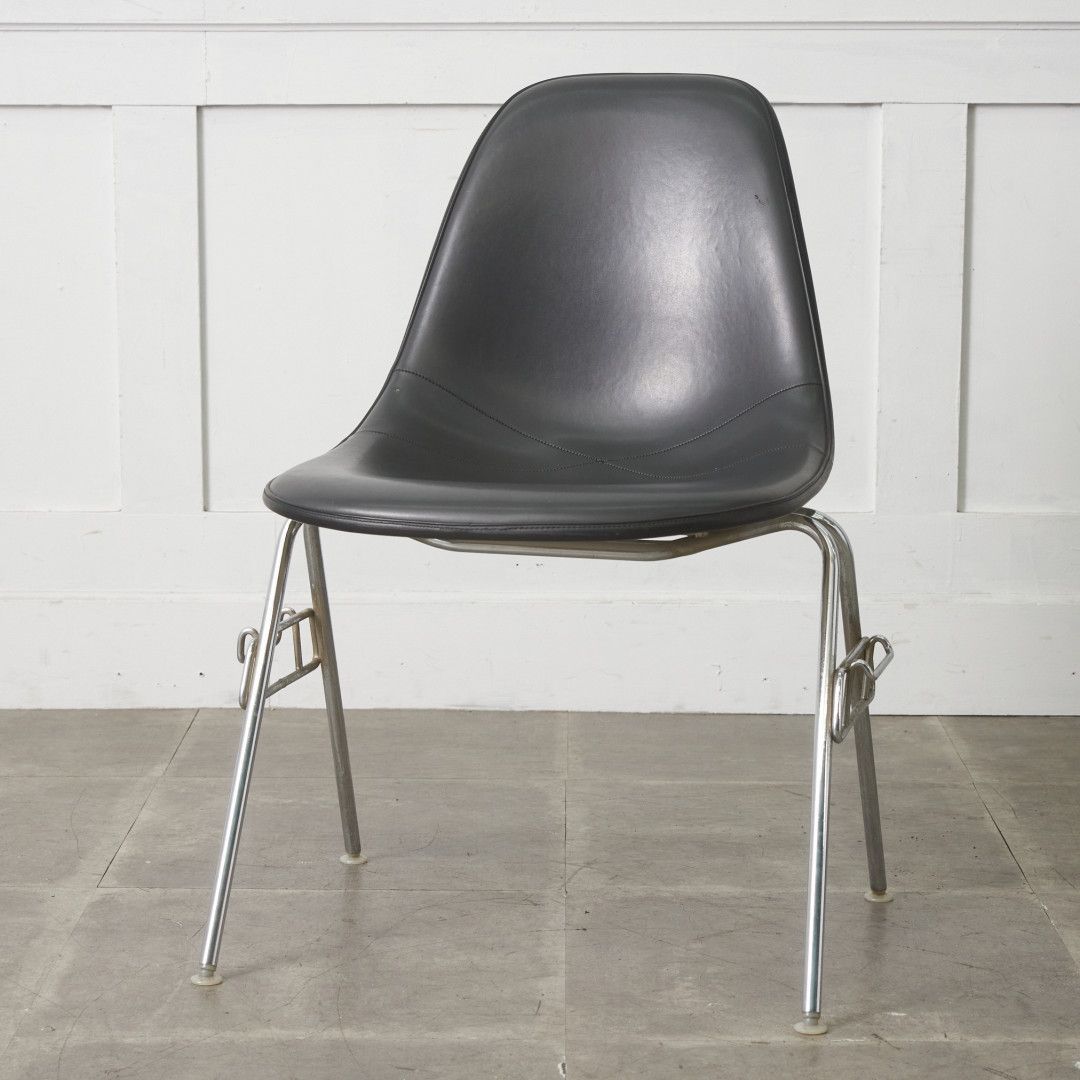 G*8様 Herman Miller イームズ シェルチェア 黒 FRP ヴィン Herman Miller イームズ サイドシェルチェア ヴィンテージ