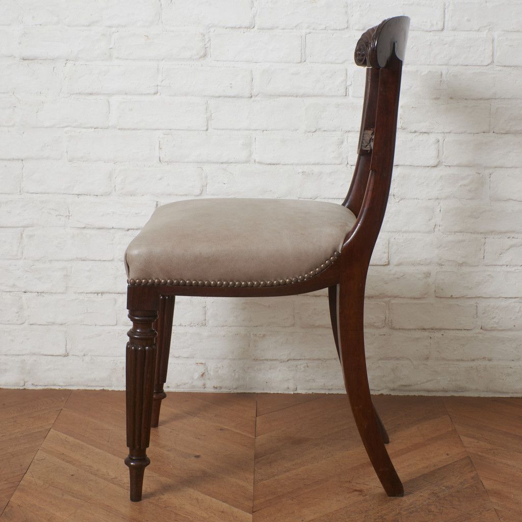 英国 アンティーク ダイニングチェア ローズウッド リージェンシー