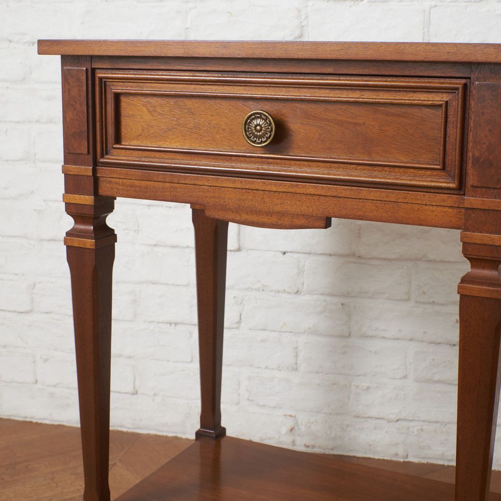 定29万 DREXEL HERITAGE フランチェスカ 電話台 クラシック サイド