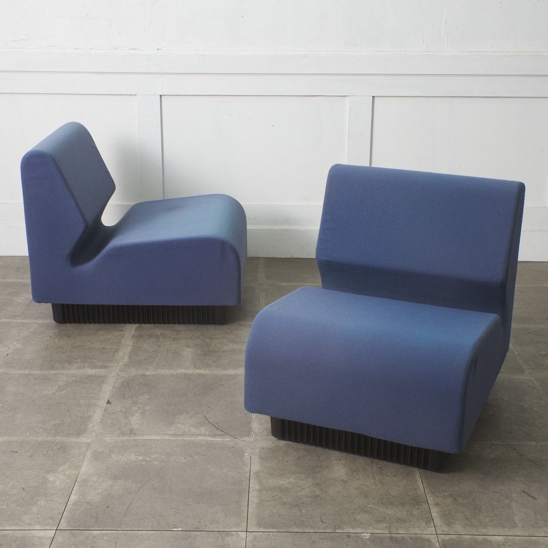 2脚セット Herman Miller チャドウィック モジュラー シーティング ソファ 1人掛け シングルソファ Don Chadwick ハーマンミラー 97693