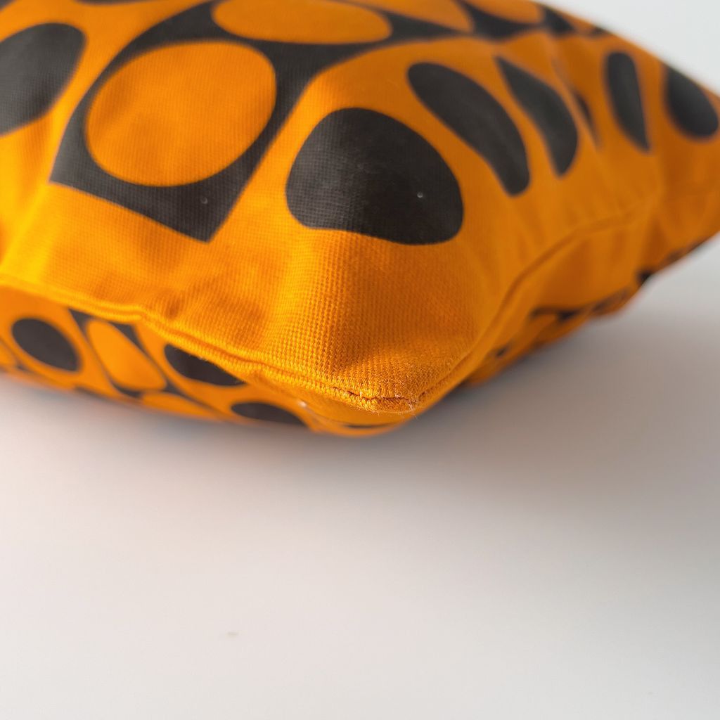 Hornsea クッション Circles オレンジ イギリス 輸入 雑貨 ミッド 