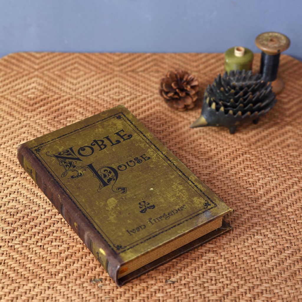 アンティーク風 シャビー ブックボックス オールド 小物入れ 洋書