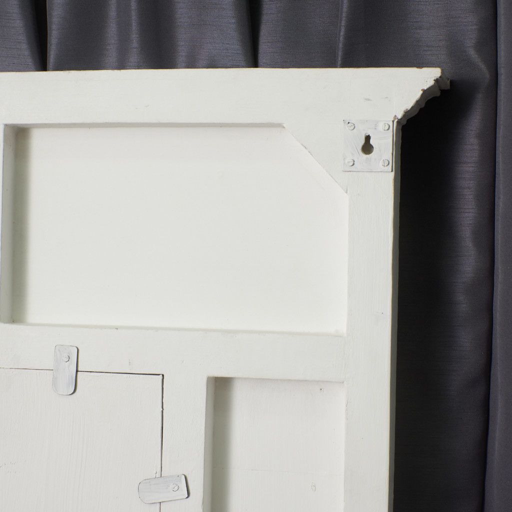 アンティーク ウォールミラー シャビー ペイント 壁掛け 鏡 大型