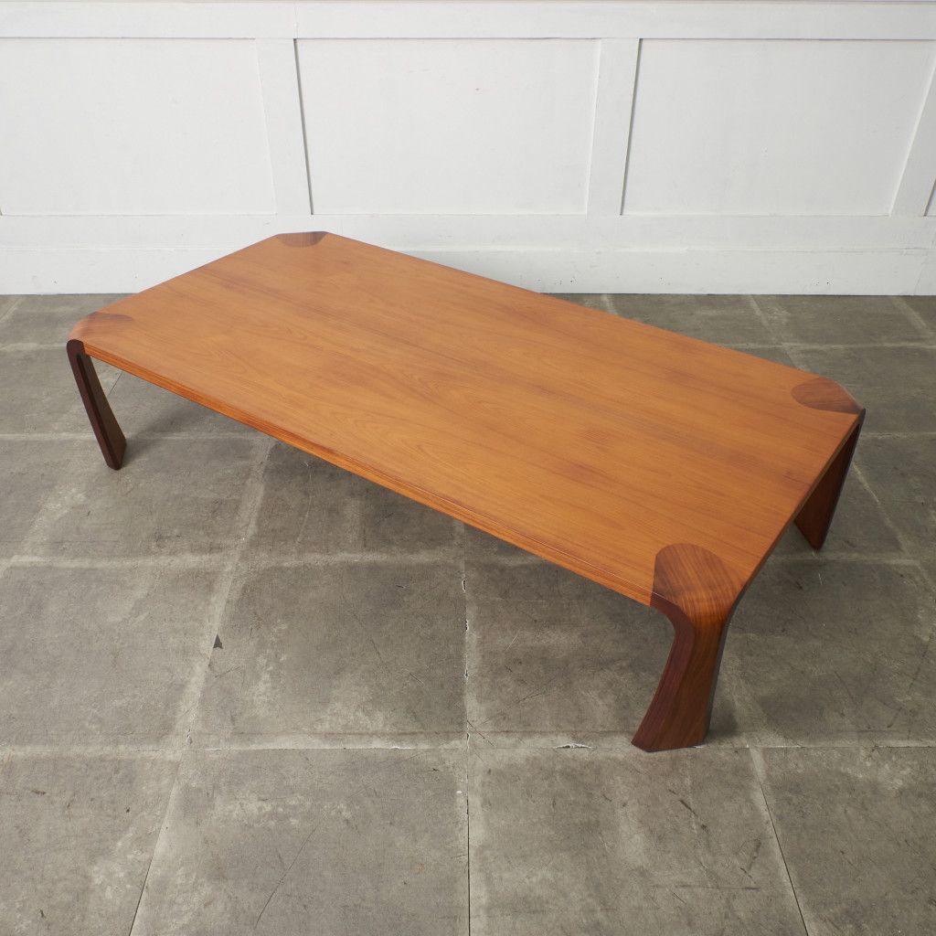 Tendo 天童木工 座卓 乾三郎 ローズウッド材 70年代ヴィンテージ 5IMG_9693-683x1024.jpg