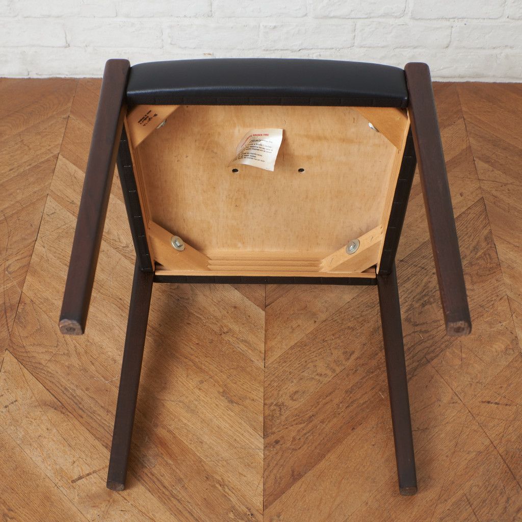 張替済 北欧 スウェーデン ダイニングチェア ローズウッド