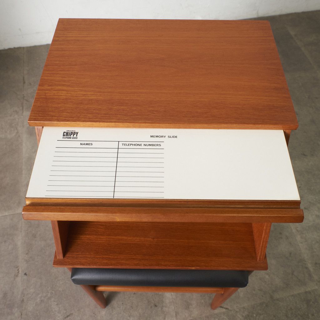 張替済 CHiPPY ヴィンテージ テレフォンベンチ 英国 ミッド