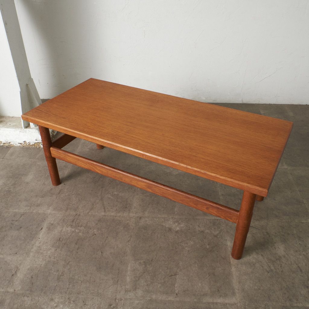 英国 ヴィンテージ センターテーブル オーク 無垢材 コーヒーテーブル