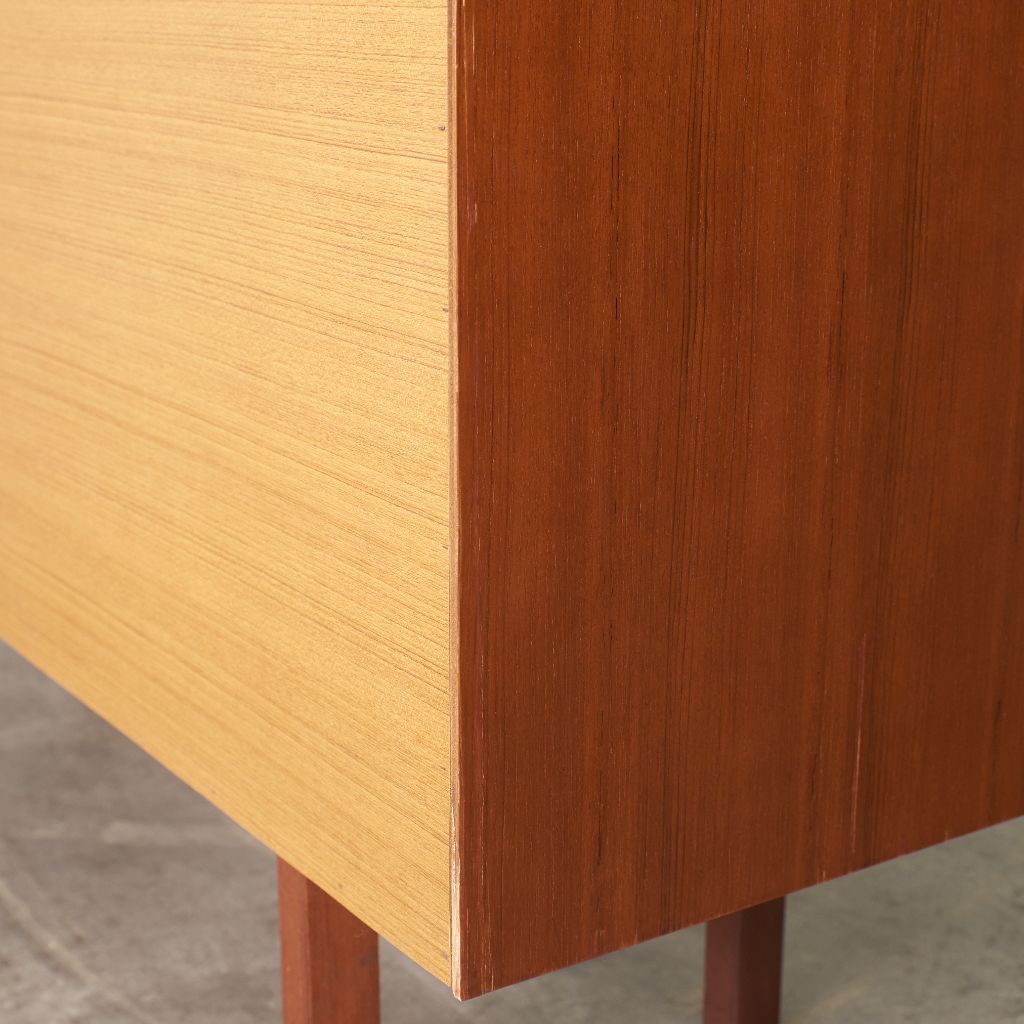 ジャパン ヴィンテージ チーク 木製 サイドボード 飾り棚 キャビネット