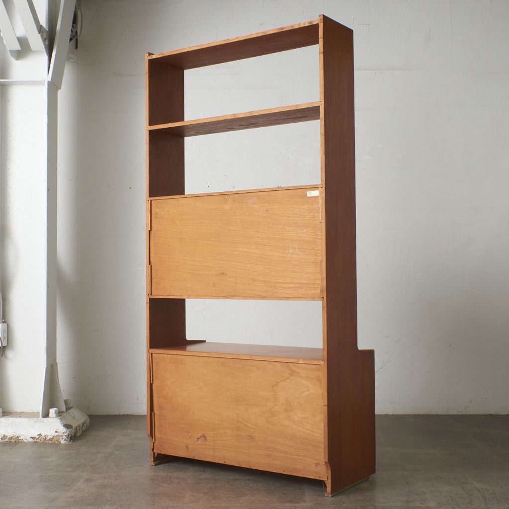 Herbert E. Gibbs ビューロー ブックケース チーク 英国 ヴィンテージ