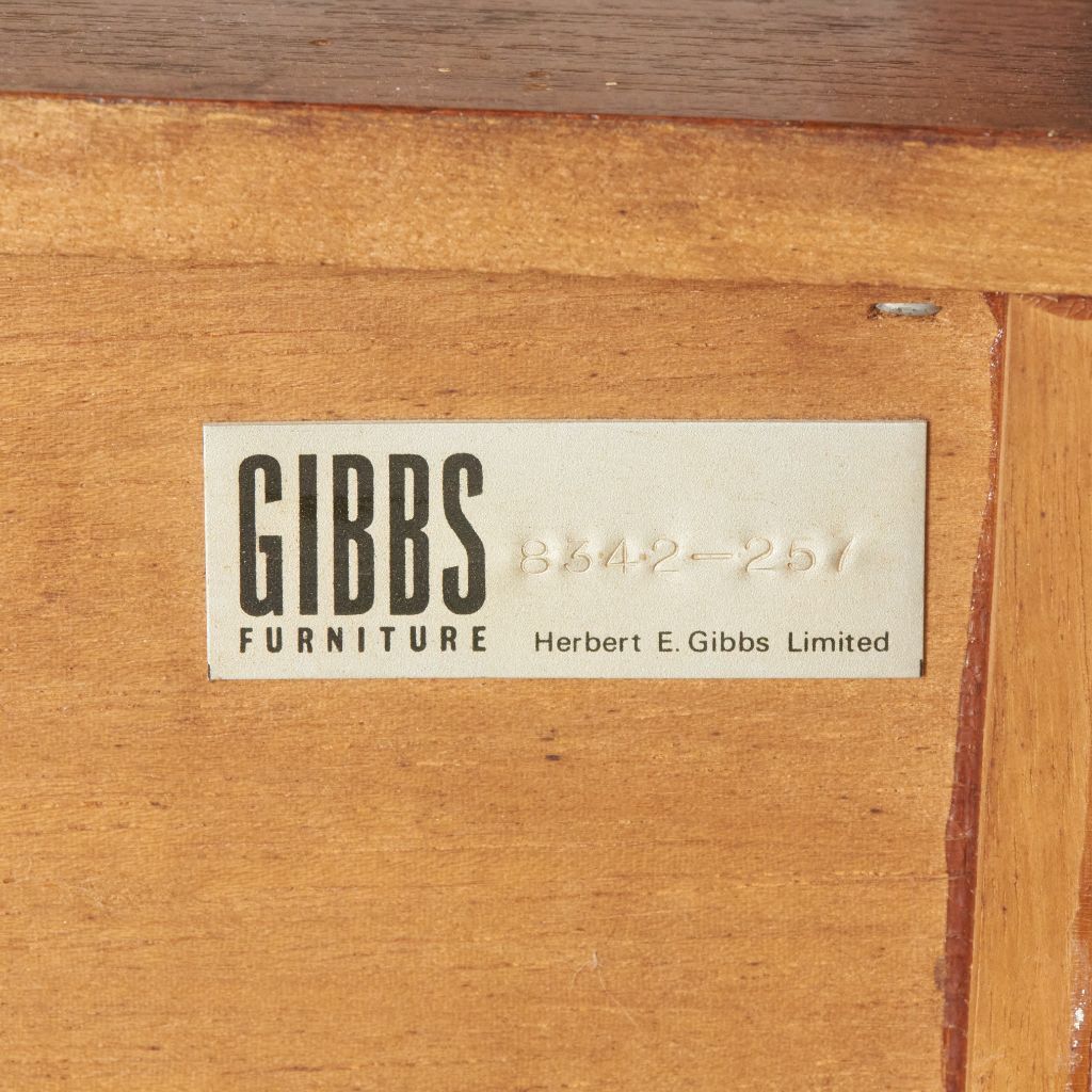 Herbert E. Gibbs ビューロー ブックケース チーク 英国 ヴィンテージ Herbert E. Gibbs ビューロー ブックケース チーク 英国 ヴィンテージ