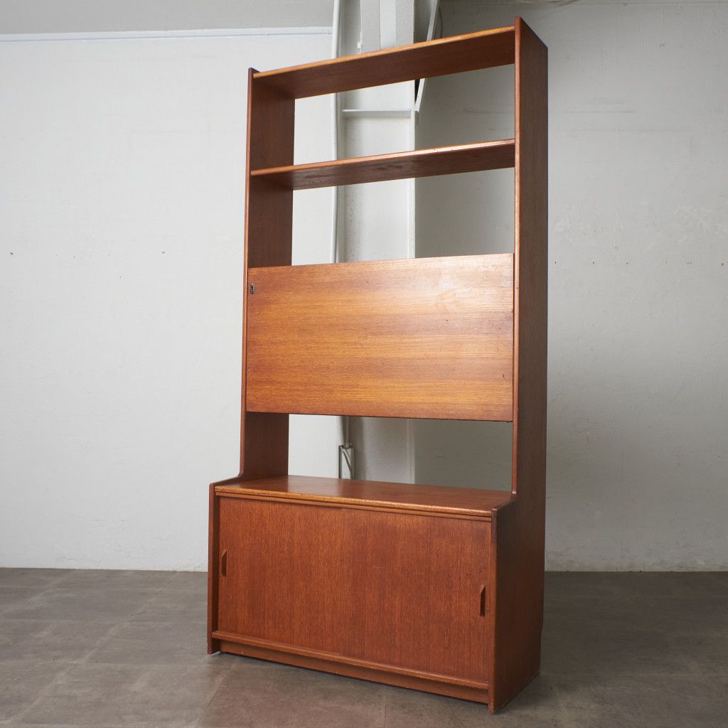 Herbert E. Gibbs ビューロー ブックケース チーク 英国 ヴィンテージ