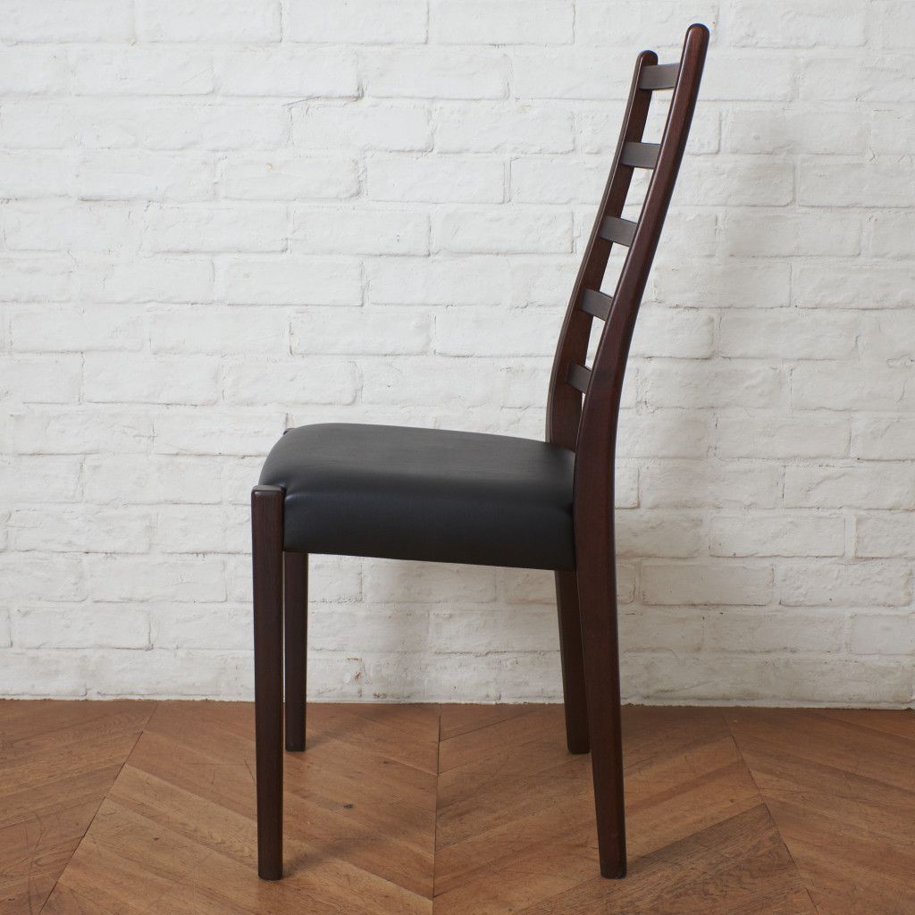 張替済 北欧 スウェーデン ダイニングチェア ローズウッド