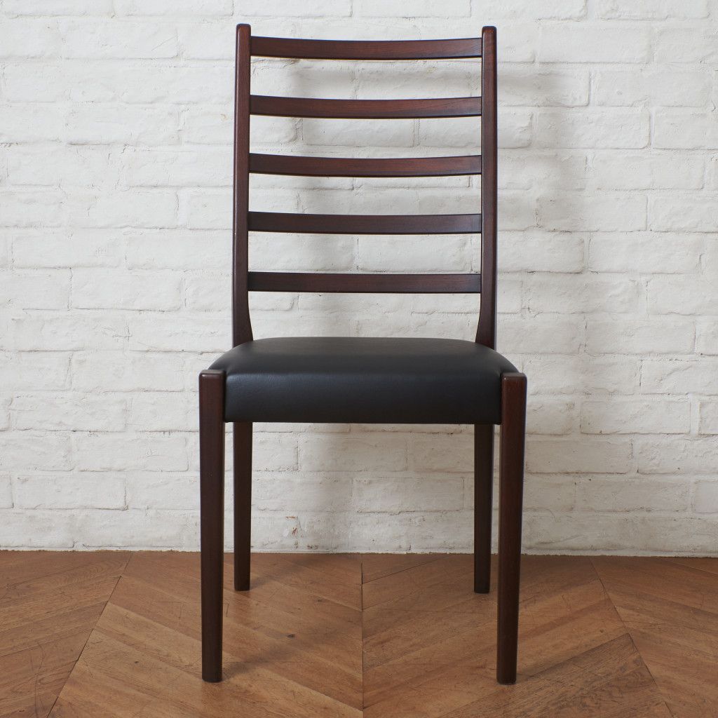 張替済 北欧 スウェーデン ダイニングチェア ローズウッド