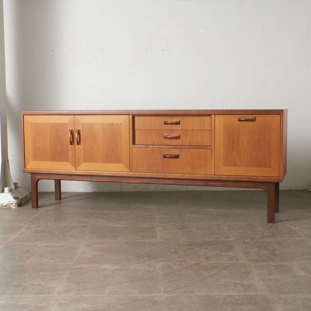 G-PLAN sierra サイドボード チーク 英国 ヴィンテージ 収納 カップ