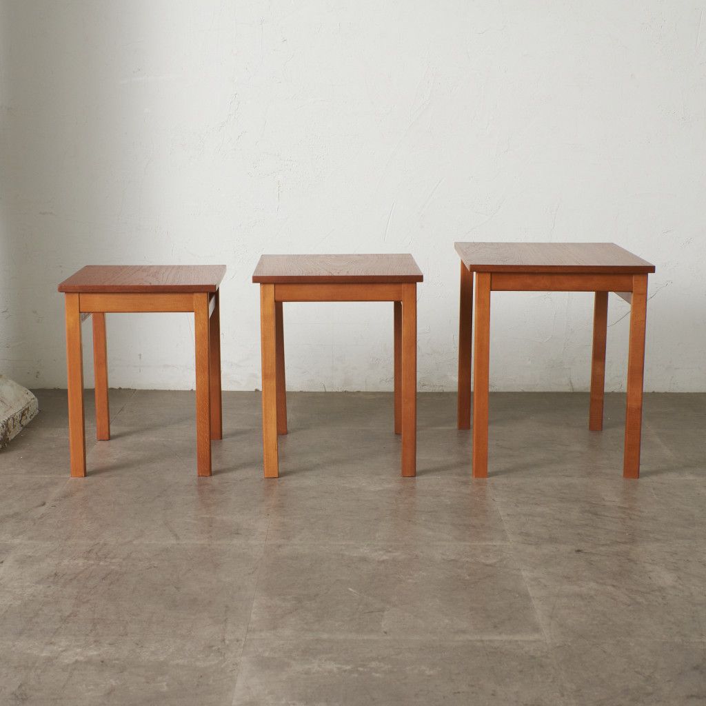 イギリス　ヴィンテージ　ネストテーブル イギリス ヴィンテージ ネストテーブル 北欧 スタイル サイドテーブル