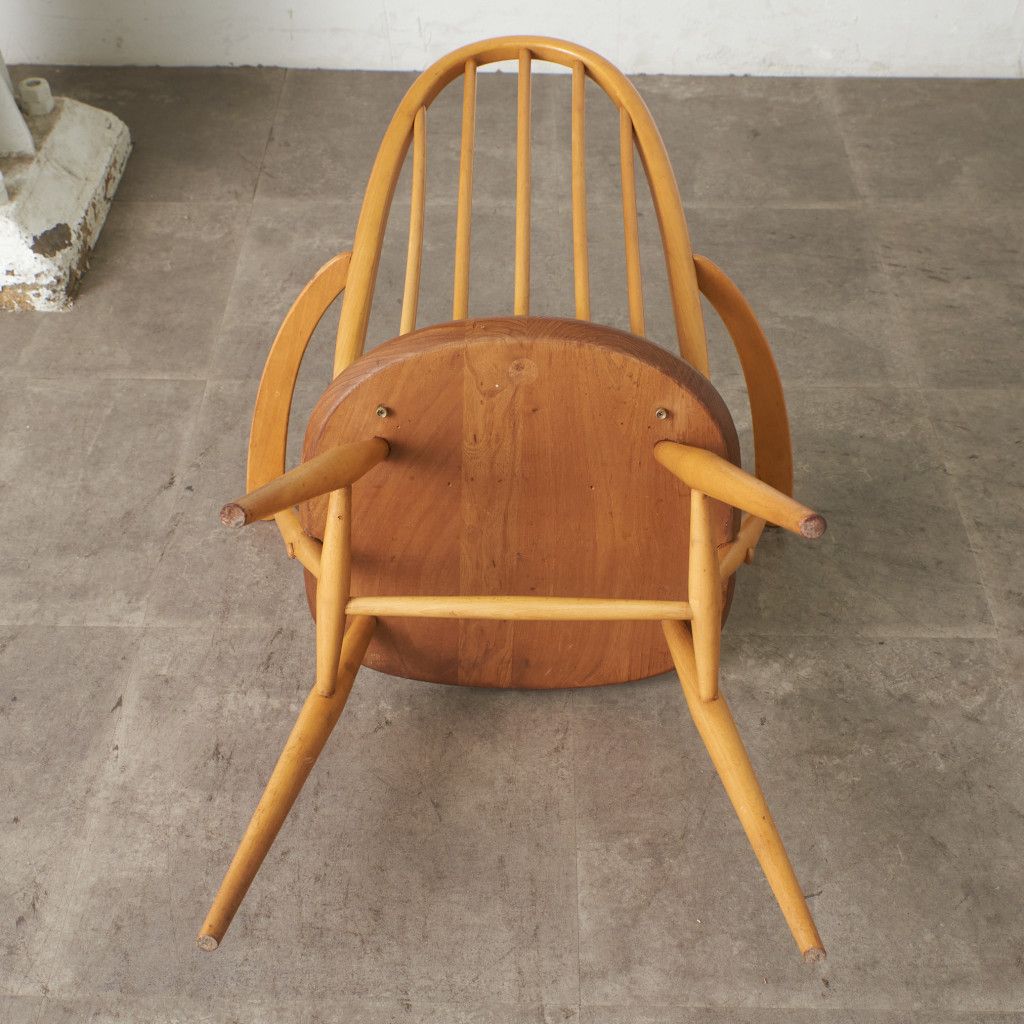 ercol クエーカーチェア ヴィンテージ 英国 アーコール ウィンザー