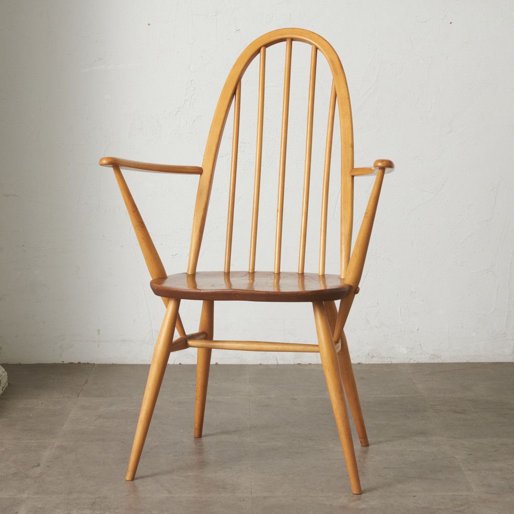 ercol クエーカーチェア ヴィンテージ 英国 アーコール ウィンザー