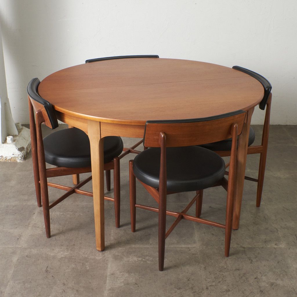 ラウンド エクステンション Nathan TABLE イギリスから届いた